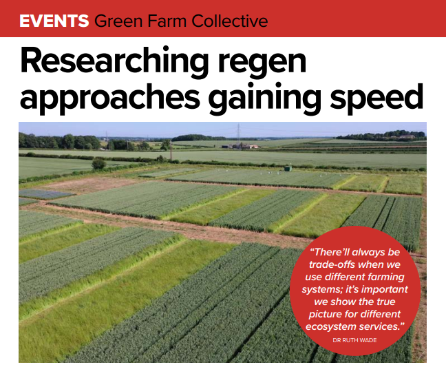 SHOWCASE partners featured in CPM Magazine for regenerative farming research
